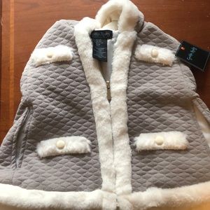 Baby girl cape